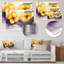 Lavande fleur de pommier en fleurs II - décoration murale fleur de pommier en métal-1082625044