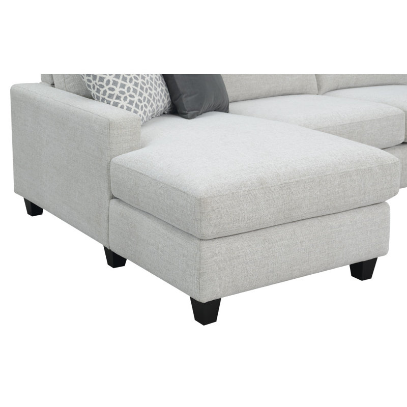 126" Wide Two Chaise Sectional