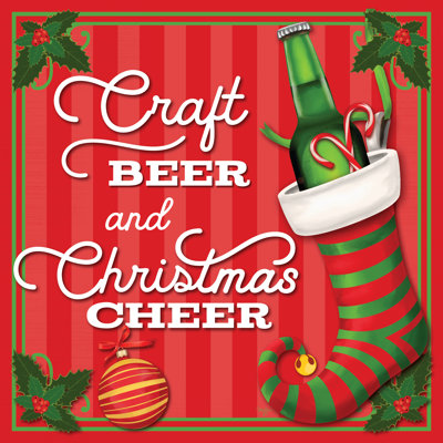 Bière artisanale Lashona et joie de Noël