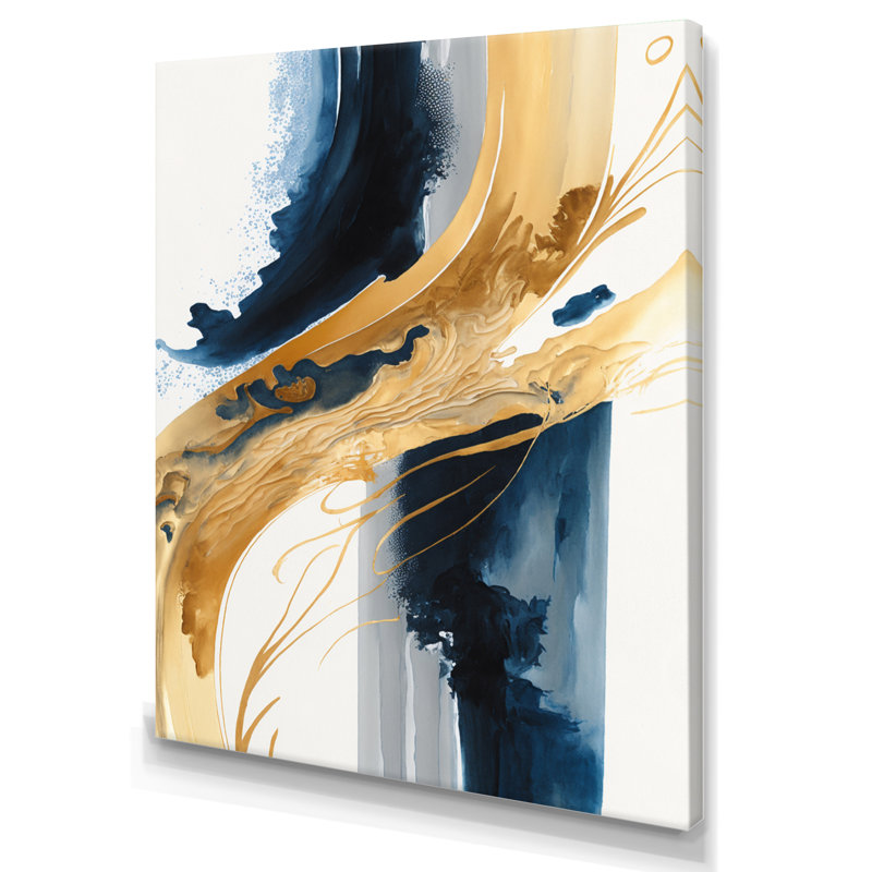 Stylish Spiral Abstract III - Abstract Spirals, impression sur toile encadrée, H 40 po x l 30 po x P 1,5 po, Toile tendue