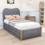 Lit plateforme tapissier avec gigogne Jankell-1061753711-1061753709
