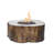 Round Concrete Smokeless Fire Pit Table-732505983