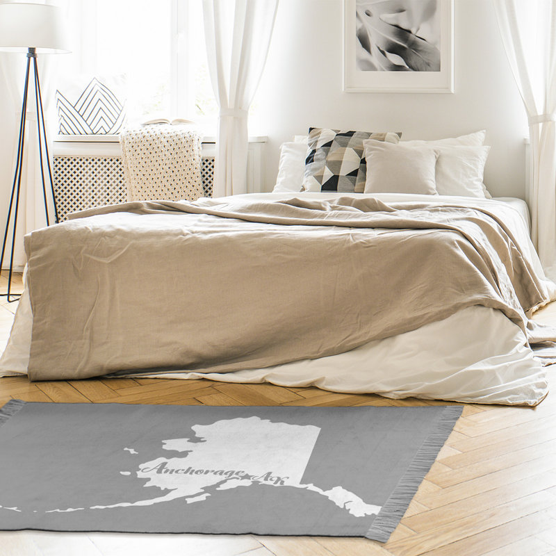 Tapis de zone gris alaska ancrage
