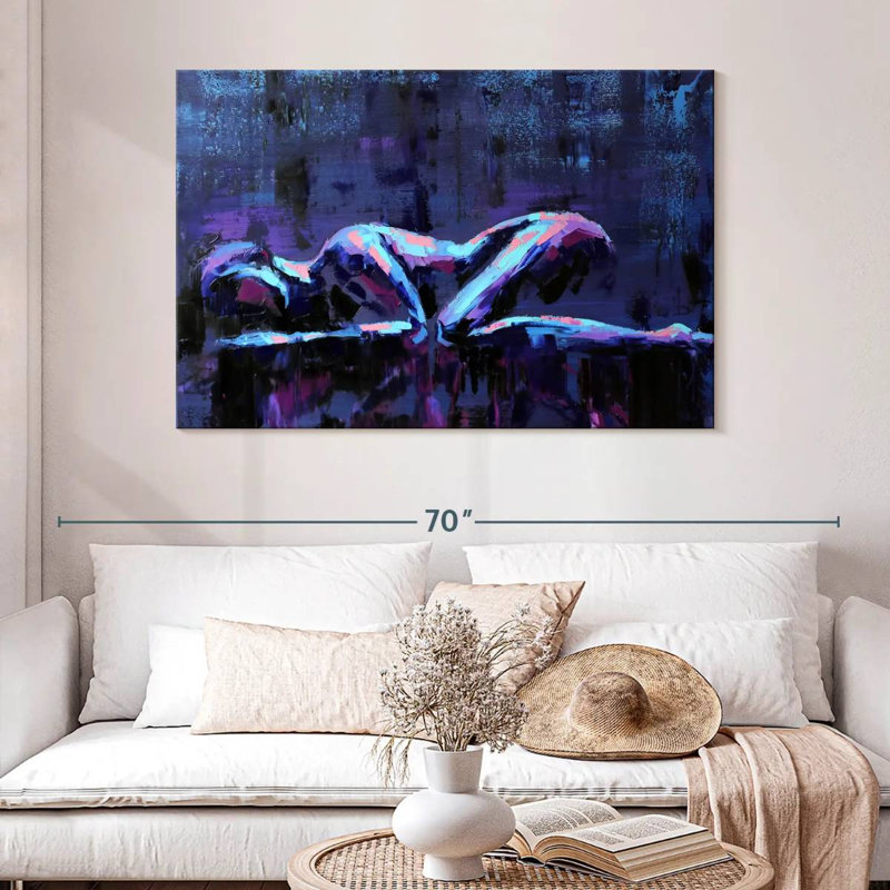 Leisha Abstract Dreamer, 32" H x 48" W