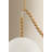Makena 12" 1-Light Cloud Glass Pendant