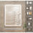 28 X 36 Rectangular Framed Dimmable Anti-Fog LED Wall Bathroom Vanity Mirror Lighted Mirror-610423587