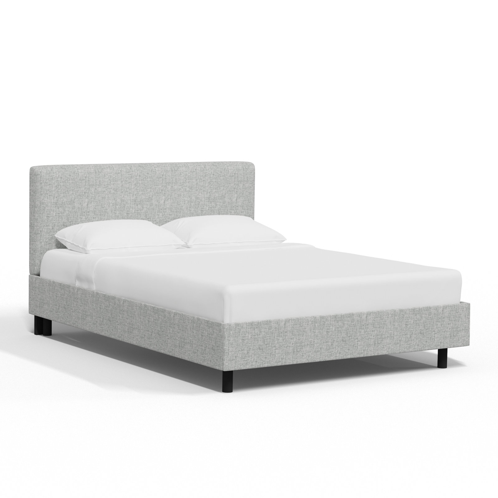 Eisley Upholstered Bed, Twin, Zuma Pumice Textured Linen