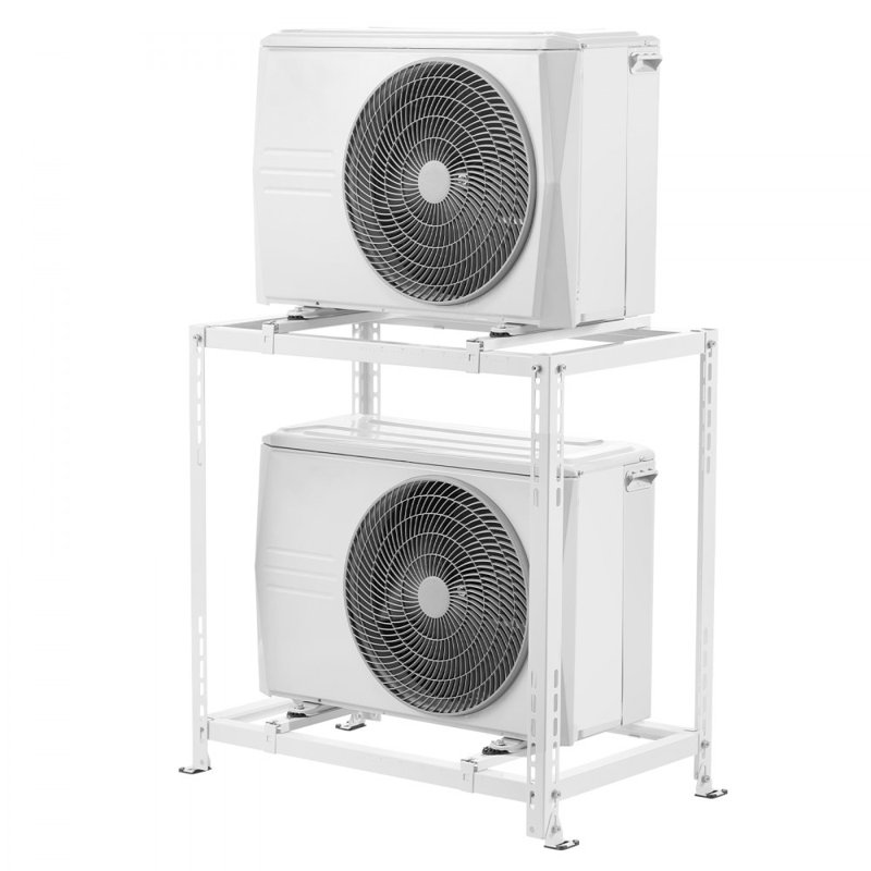 Mini Split Ground Stand for 9000-18000 BTU Heat Pump Dual Levels