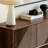 Black walnut solid wood TV cabinet-105341446