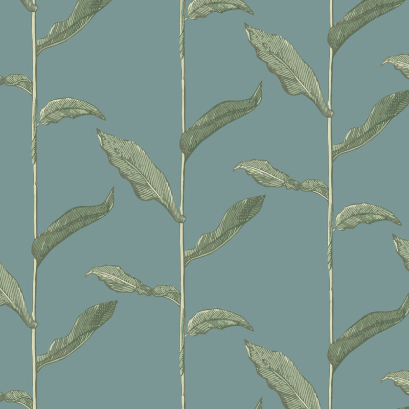 Nomad 10' L x 24" W Wallpaper Roll, Golden Night, Faux Grasscloth
