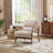 25.59'' Wide Upholstered Fabric Accent Armchair With Solid Wood Leg (Set of 2)-362878259