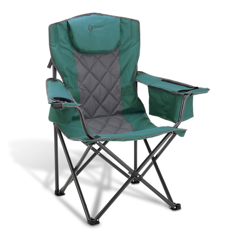 ARROWHEAD Outdoor Folding Camping Chair with Cushions  Reviews Wayfair  Canada