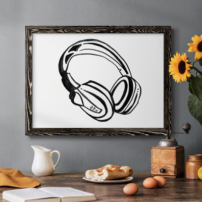 " Headphones Sketch "