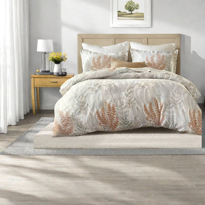 de literie en satin de coton une pièce pour un confort botanique luxueux