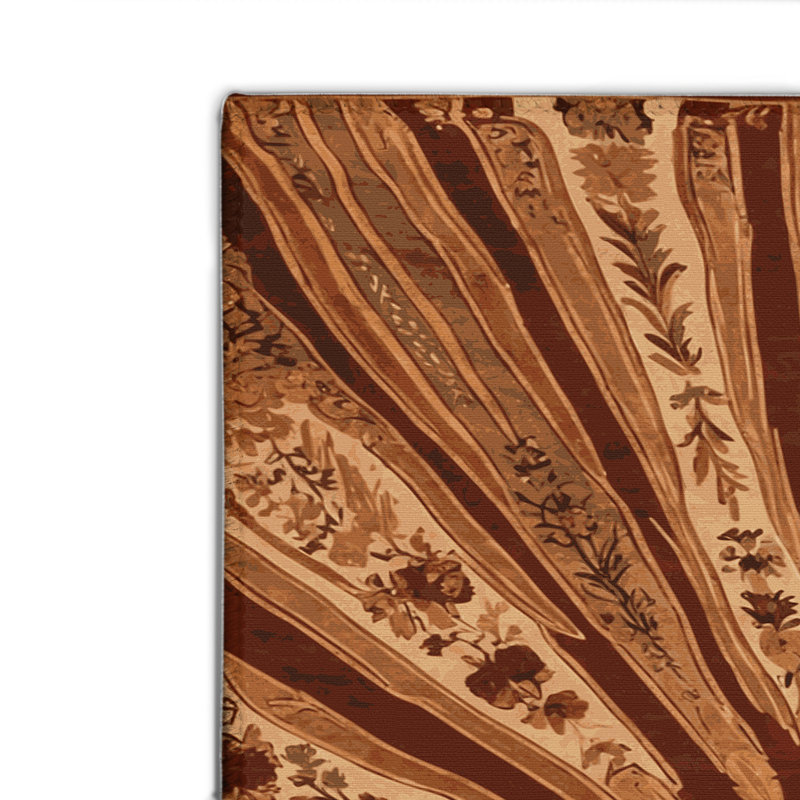 Tapis d'intérieur et d'extérieur brun Persian, Rectangulaire 2 pi x 3 pi