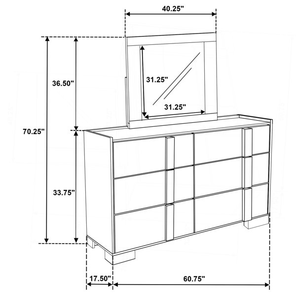Dimensions du produit