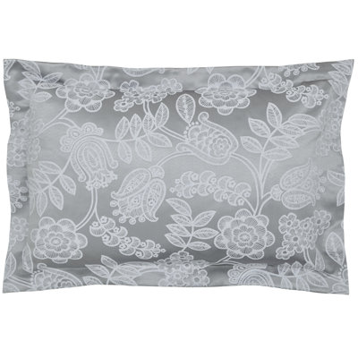 Letty 150 Thread Count Floral Cotton Blend Pillowcase