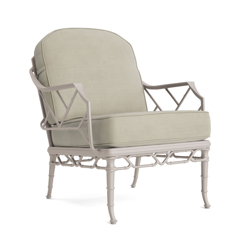 Calcutta Outdoor Lounge Chair, Fusion Moccasian, Dove Smooth