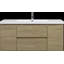 Meuble-lavabo de salle de bain avec lavabo, armoire de salle de bain murale avec tiroirs de rangement à fermeture en douceur-974550761