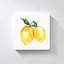 "Fresh Lemons II" by Stella Chang Print on Canvas-1818524733