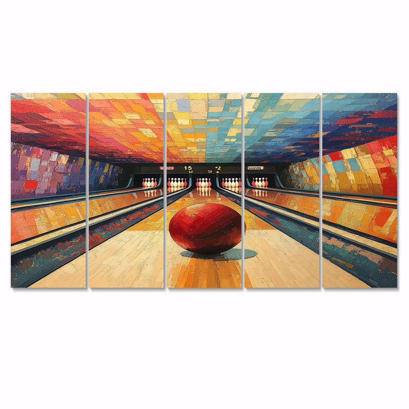 Ensemble de salon Bowling Alley Nights - Bowling, H 32 po x l 80 po