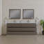 Ensemble de meuble-lavabo double 84 po Arjina-473727004