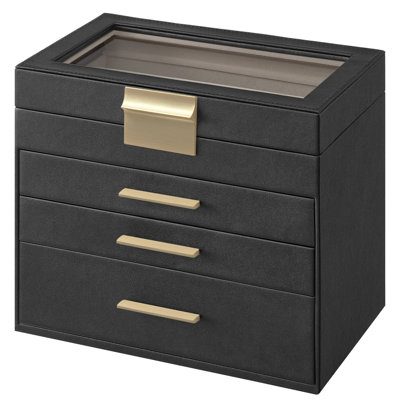 Wood Jewellery Box +