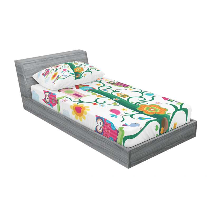 Microfiber Sheet Set, Twin XL Sheet Set with Fitted Sheet