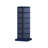Blue 360 Rotating Shoe Cabinet 6 Layers