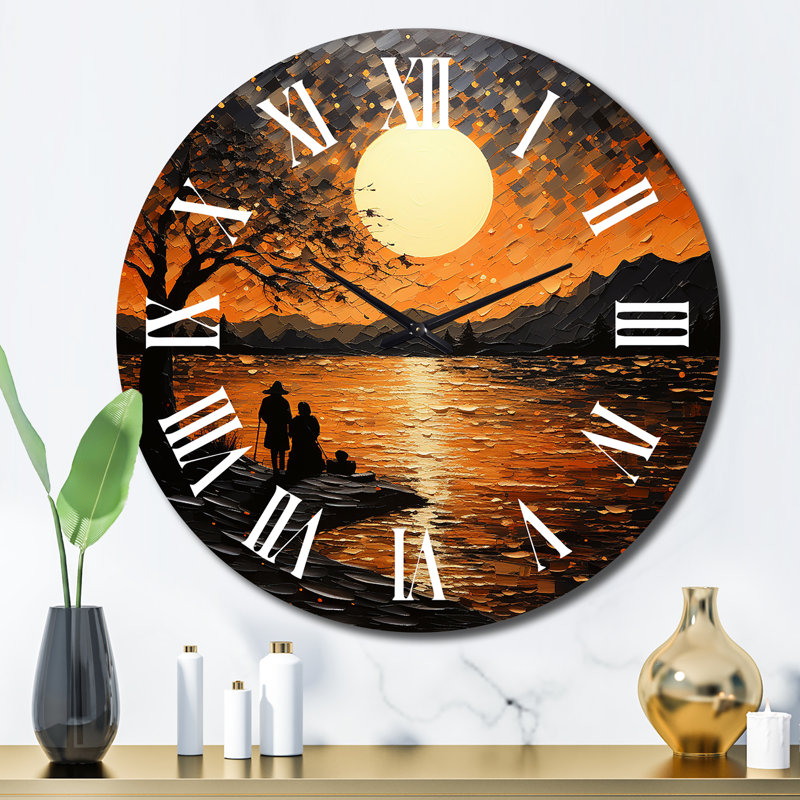 Matherne - Horloge murale plage, Grand