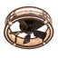 Quiet Pond LED Flush Mount Ceiling Fan
