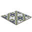 Carreau de porcelaine géométrique 8 po x 8 po Circa-124192361