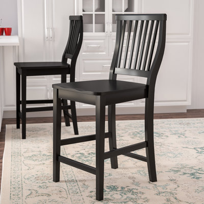 Almendra Solid Wood Counter Stool