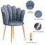 Velvet Swivel Side Chair-1037979574