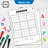 Scribbledo Dry Erase Sudoku For Kids Sudoku Puzzles For Adults All Ages 9”x12”