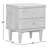 Lukowski 24'' W Solid Wood Nightstand-727180058