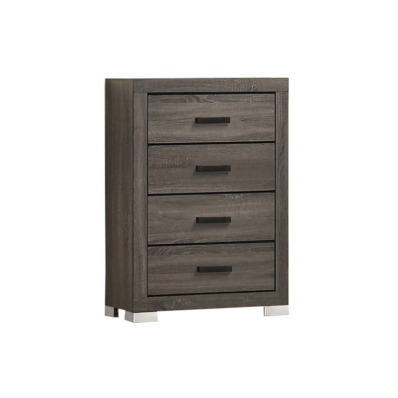 Mobilier de chambre à coucher moderne de style transitionnel 1pc
