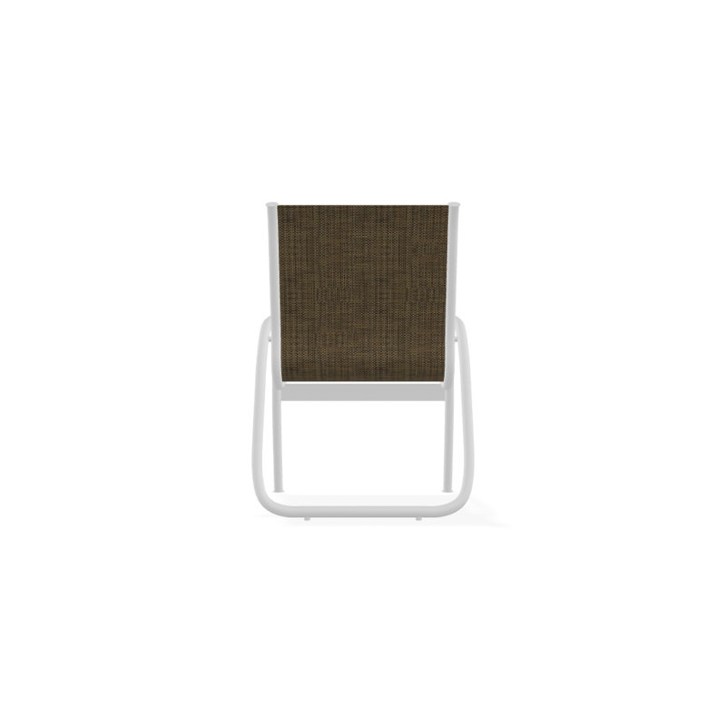 Fauteuil de patio Gardenella, Beacon taupe Sunbrella®, Blanc texturé