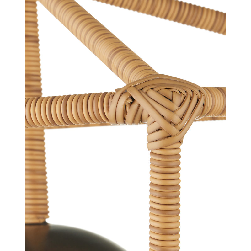 Lanterne extérieure Denison Black, Natural, Bronze, H 24,5 po x l 18 po x P 18 po