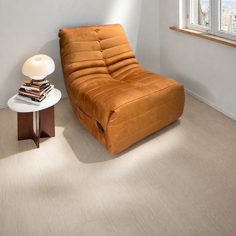 Fauteuil inclinable ergonomique, réglable, confortable, durable, Orange