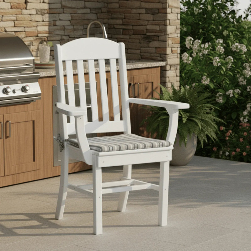 Chaise de salle à manger Keystone Amish Co., Bleu patriote