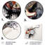 «Brown Charcoal Guitare», art mural en métal-2055564950