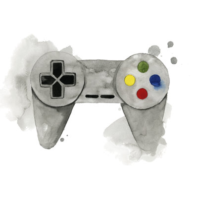 Gamer III 1 Piece Wrapped Canvas Painting