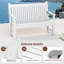 Banc d'extérieur toutes saisons - Mobilier de jardin en poly-18400124