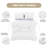 Down Alternative Microfiber Reversible Comforter Set - 3 Pcs All Season Diamond Pattern Comforter with Shams-109248973-109248974
