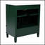 Meuble-lavabo de 30 po avec lavabo, style rétro, rangement multifonctionnel, porte à fermeture en douceur, finition vert foncé-1143629538