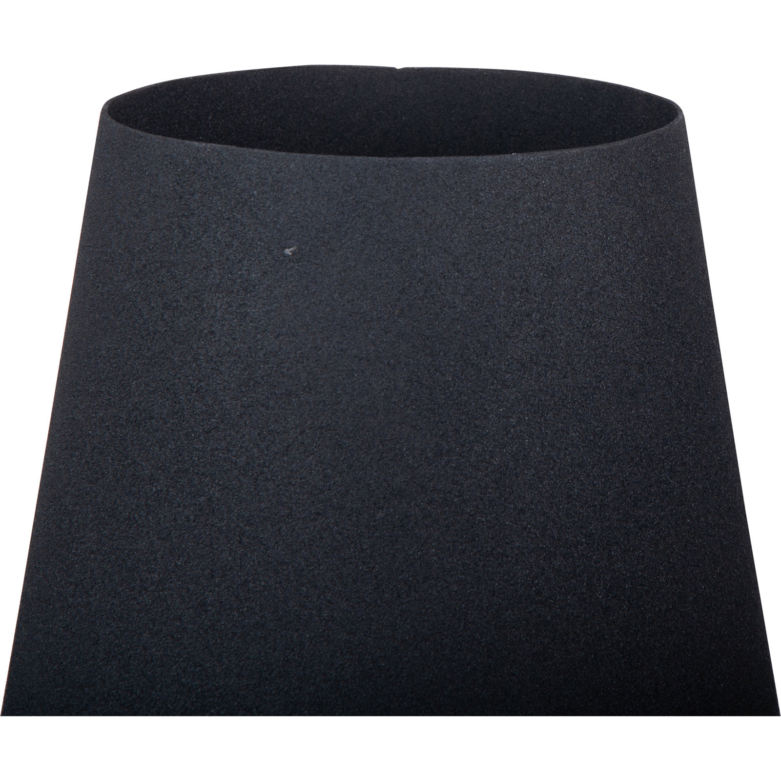 Brockton Black 14'' Metal Table Vase