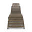 Ensemble de chaises longues pliables en acacia de 72,25 po de longueur Armond-117045088-100484455