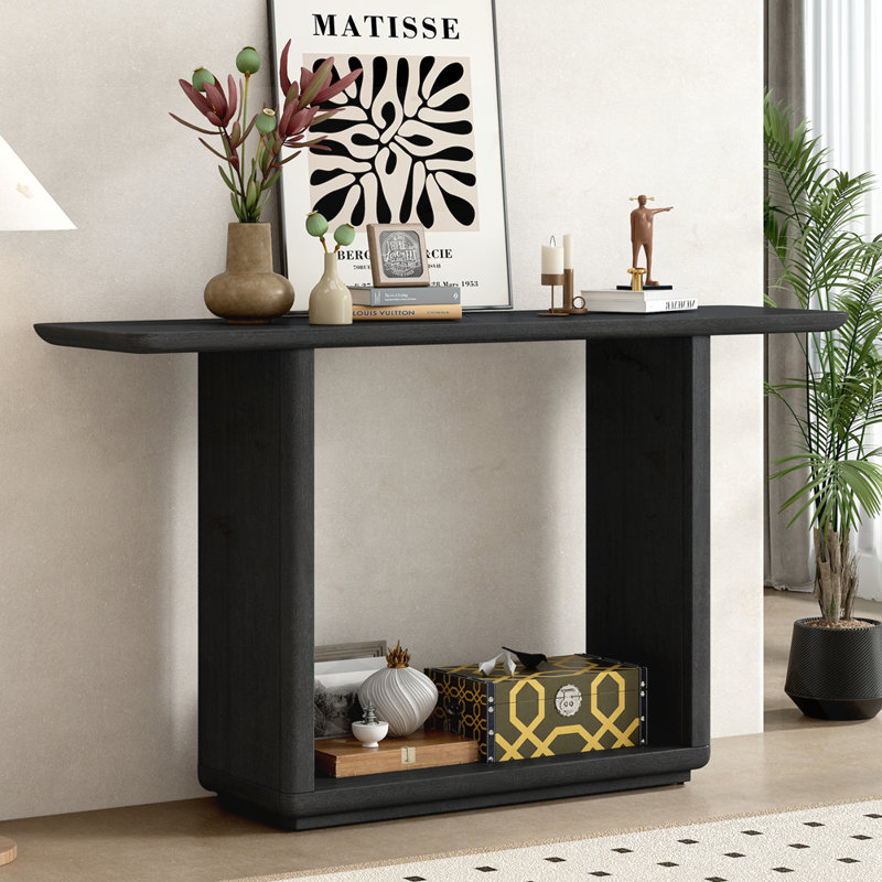 Console Elegant Minimalist, Noir