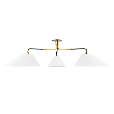 Dou 3 Light Chandelier
